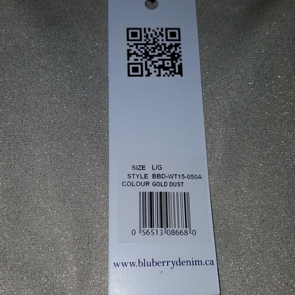 Bluberry Denim Leggings - Picture 2 of 2